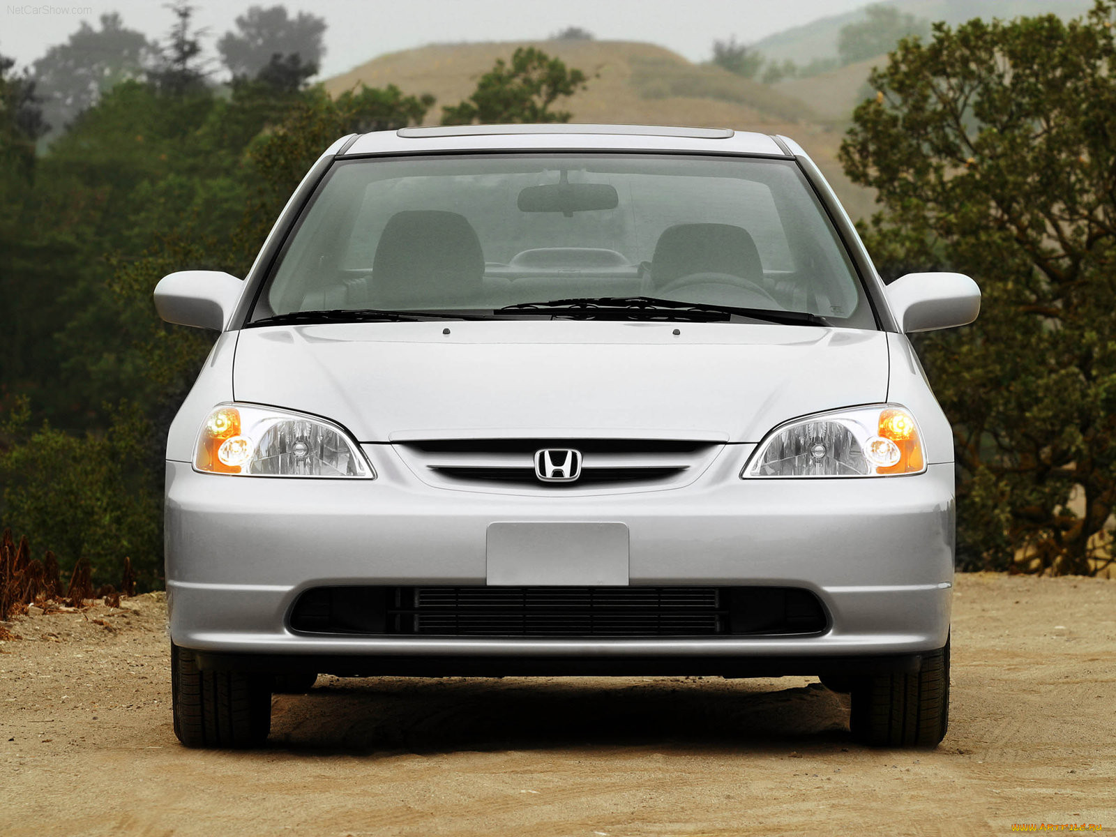 honda, civic, coupe, 2003, 